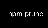 Run npm-prune in OnWorks free hosting provider over Ubuntu Online, Fedora Online, Windows online emulator or MAC OS online emulator