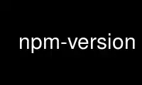 Run npm-version in OnWorks free hosting provider over Ubuntu Online, Fedora Online, Windows online emulator or MAC OS online emulator