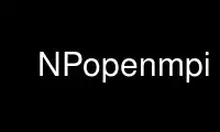 Run NPopenmpi in OnWorks free hosting provider over Ubuntu Online, Fedora Online, Windows online emulator or MAC OS online emulator