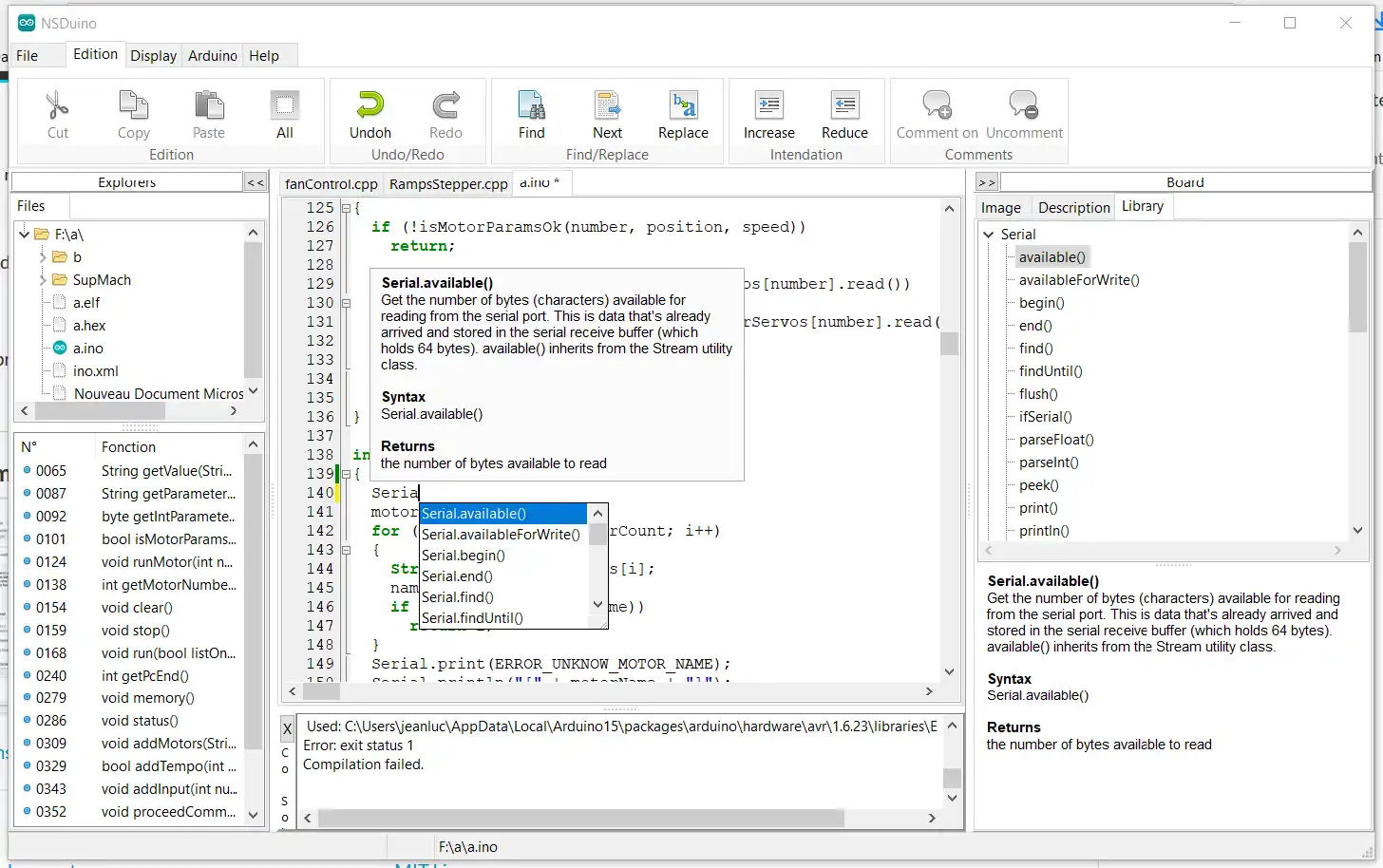 Download web tool or web app NSDuino