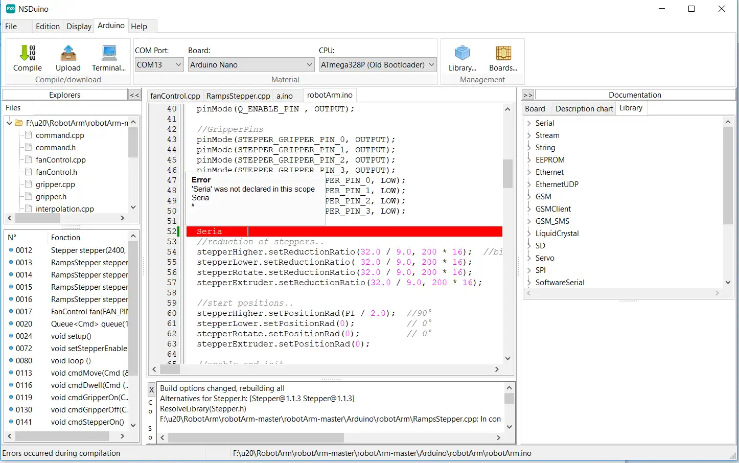 Download web tool or web app NSDuino