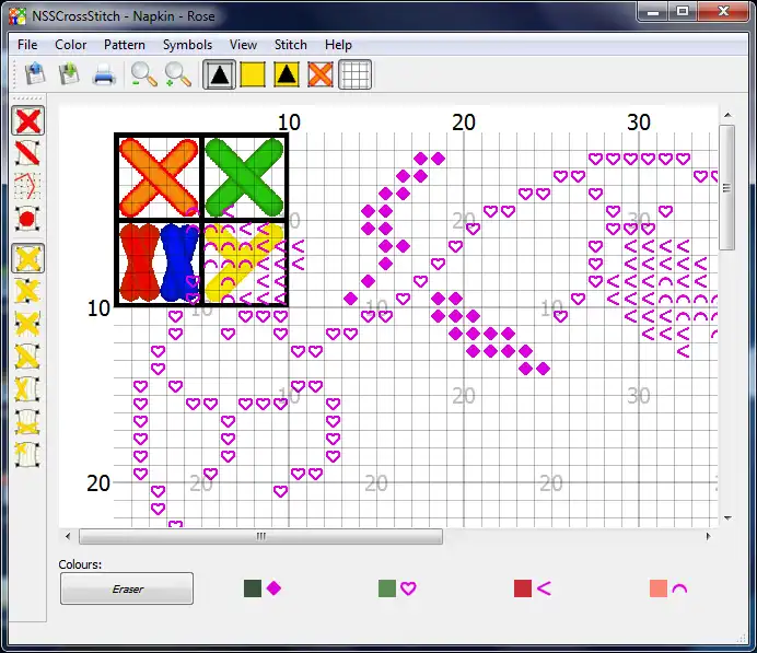 Download web tool or web app NSSCrossStitch