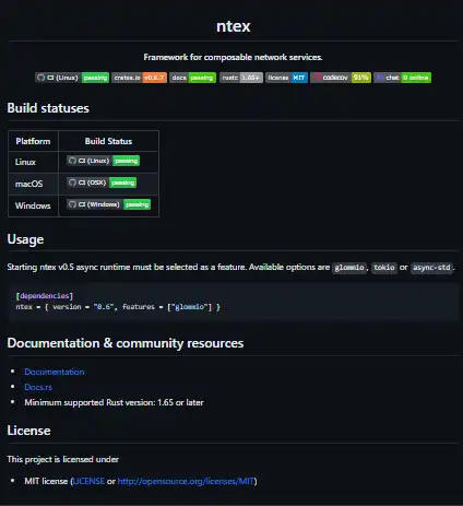 Download web tool or web app ntex