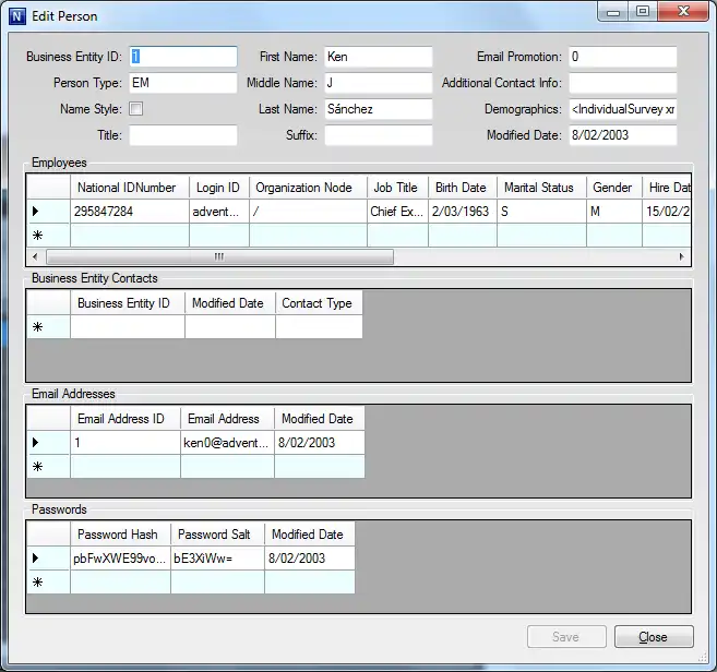 Download web tool or web app N-Tier Windows Forms Framework