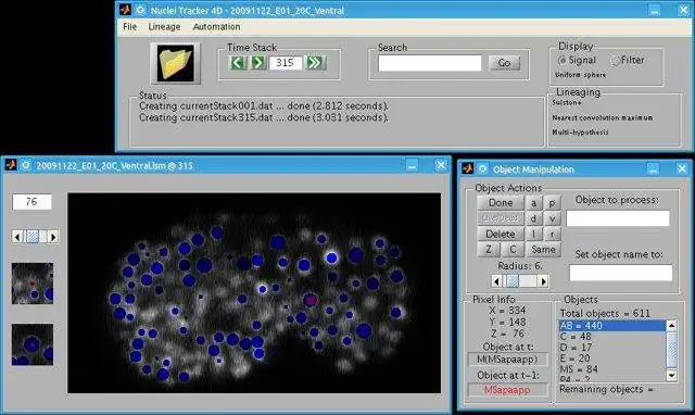 Download web tool or web app NucleiTracker4D to run in Windows online over Linux online