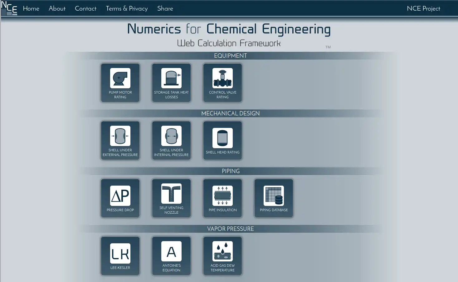 Download web tool or web app Numerics for Chemical Engineering to run in Windows online over Linux online