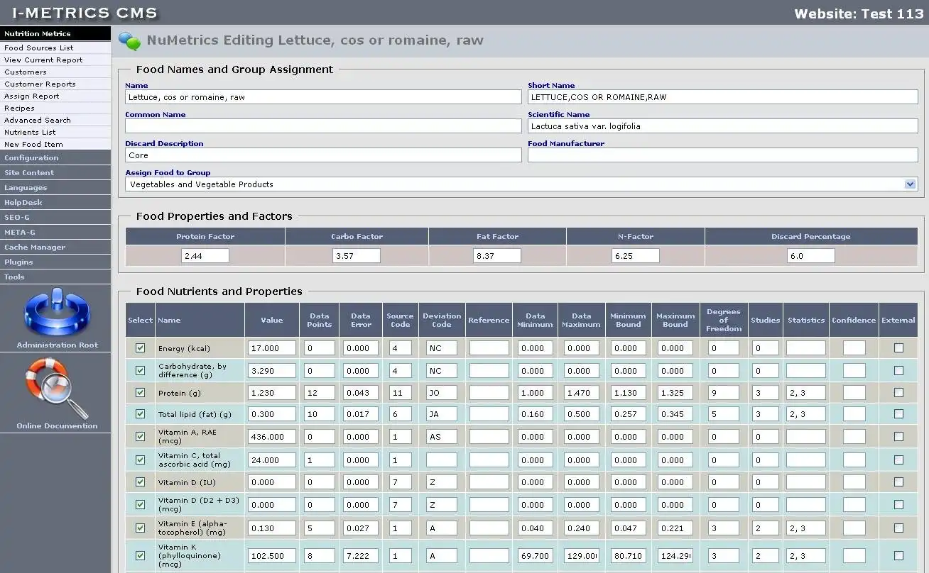 Download web tool or web app NuMetrics