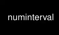 Run numinterval in OnWorks free hosting provider over Ubuntu Online, Fedora Online, Windows online emulator or MAC OS online emulator