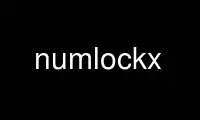 Exécutez numlockx dans le fournisseur d'hébergement gratuit OnWorks sur Ubuntu Online, Fedora Online, l'émulateur en ligne Windows ou l'émulateur en ligne MAC OS