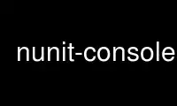 เรียกใช้ nunit-console ในผู้ให้บริการโฮสต์ฟรีของ OnWorks ผ่าน Ubuntu Online, Fedora Online, โปรแกรมจำลองออนไลน์ของ Windows หรือโปรแกรมจำลองออนไลน์ของ MAC OS