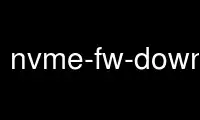 Run nvme-fw-download in OnWorks free hosting provider over Ubuntu Online, Fedora Online, Windows online emulator or MAC OS online emulator