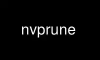 Run nvprune in OnWorks free hosting provider over Ubuntu Online, Fedora Online, Windows online emulator or MAC OS online emulator