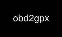 Run obd2gpx in OnWorks free hosting provider over Ubuntu Online, Fedora Online, Windows online emulator or MAC OS online emulator