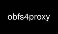 Run obfs4proxy in OnWorks free hosting provider over Ubuntu Online, Fedora Online, Windows online emulator or MAC OS online emulator