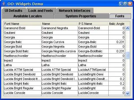 Download web tool or web app Object-Oriented Widgets to run in Windows online over Linux online