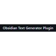 Descargue gratis la aplicación de Windows Obsidian Text Generator Plugin para ejecutar win Wine en línea en Ubuntu en línea, Fedora en línea o Debian en línea