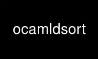 Run ocamldsort in OnWorks free hosting provider over Ubuntu Online, Fedora Online, Windows online emulator or MAC OS online emulator