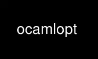 Run ocamlopt in OnWorks free hosting provider over Ubuntu Online, Fedora Online, Windows online emulator or MAC OS online emulator