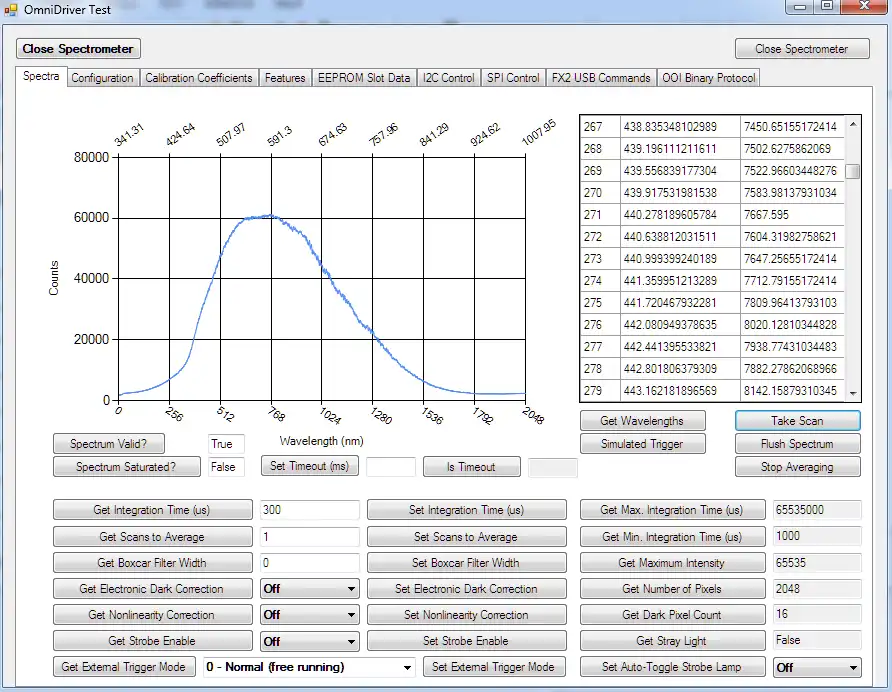 Download web tool or web app Ocean Optics Sample Pack