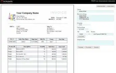 Download web tool or web app ocr2data