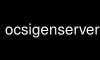 Run ocsigenserver.opt in OnWorks free hosting provider over Ubuntu Online, Fedora Online, Windows online emulator or MAC OS online emulator