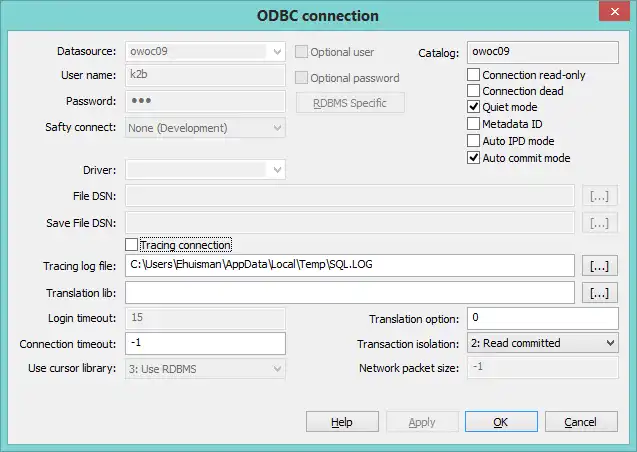 Download web tool or web app ODBC QueryTool