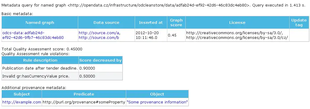 Download web tool or web app ODClean Store