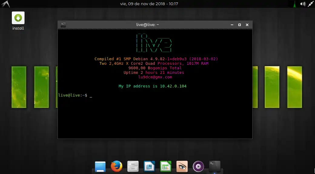 Download web tool or web app Odix Linux - Open Data Interface for X11