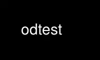 Run odtest in OnWorks free hosting provider over Ubuntu Online, Fedora Online, Windows online emulator or MAC OS online emulator