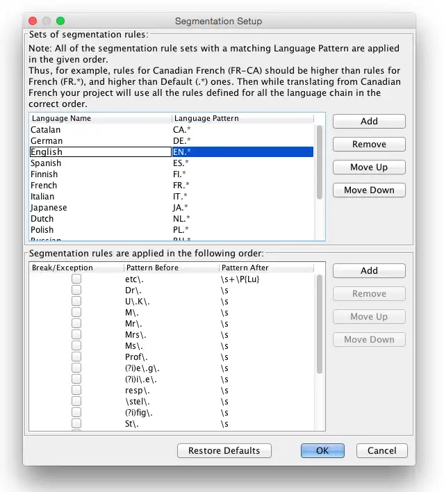 Download web tool or web app OmegaT - multiplatform CAT tool