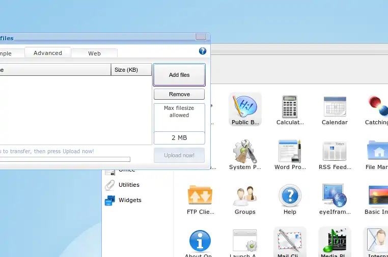 Download web tool or web app OneCloud Project