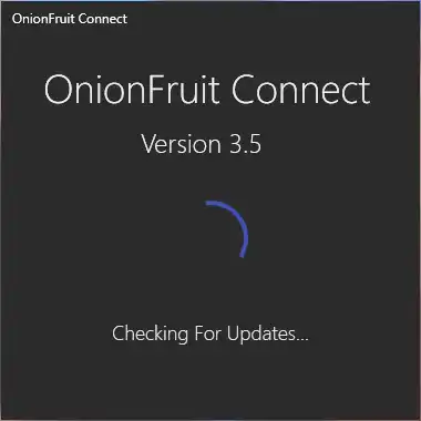 Download web tool or web app OnionFruit Connect