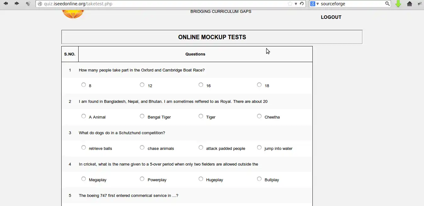 Download web tool or web app Online Mockup and Quiz