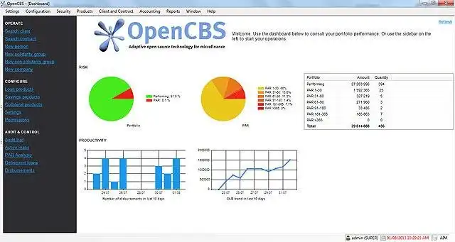 Download web tool or web app OpenCBS