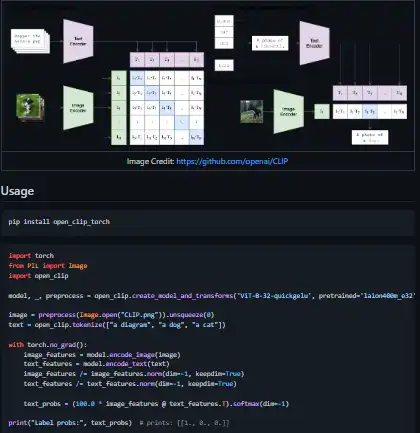 Tải xuống công cụ web hoặc ứng dụng web OpenCLIP