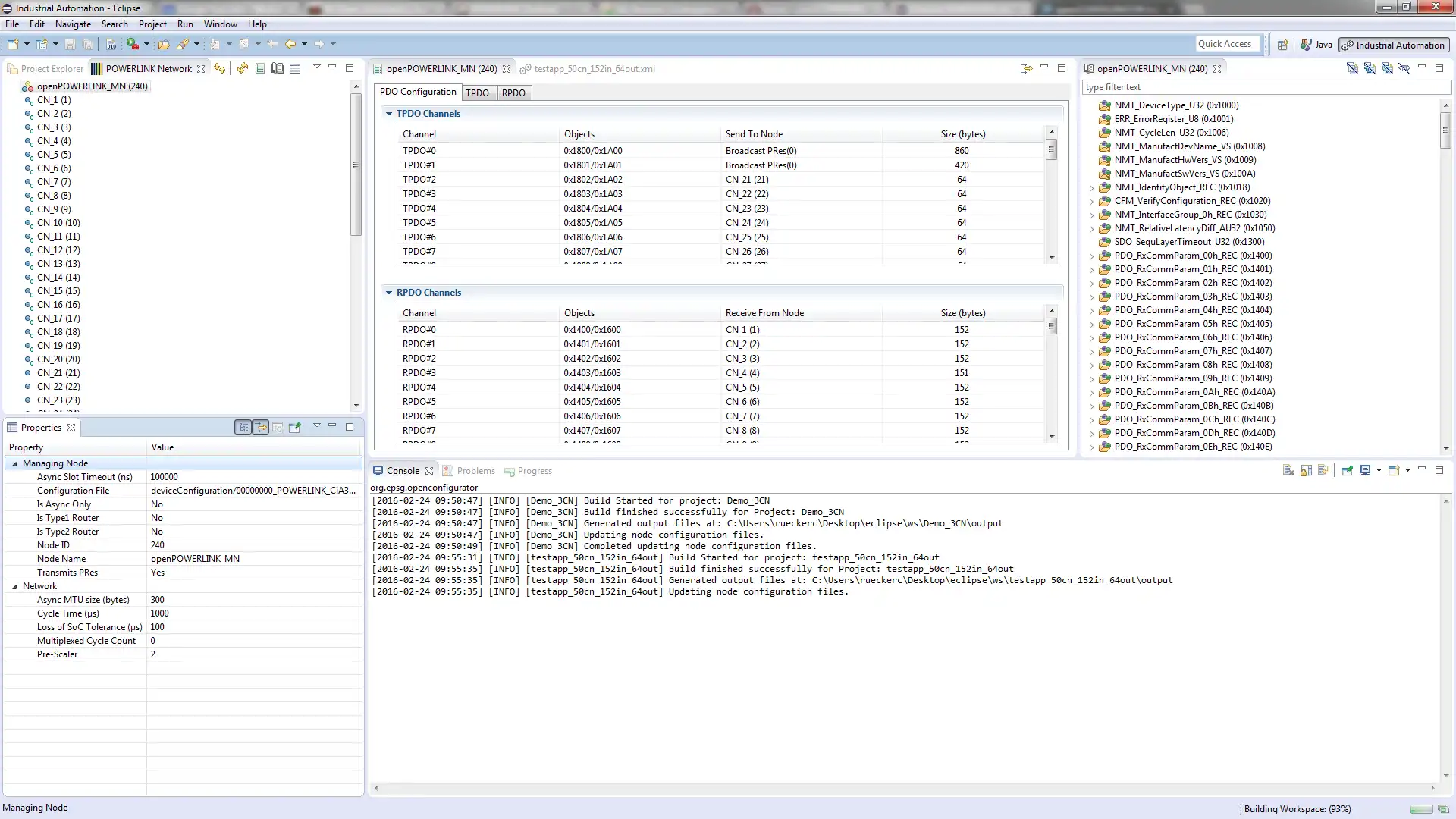 Download web tool or web app openCONFIGURATOR Eclipse Plugin to run in Windows online over Linux online