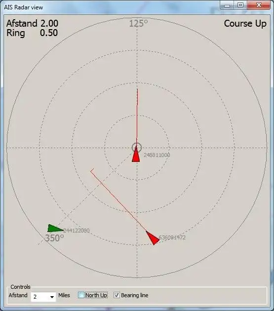 Download web tool or web app OpenCPN AIS radar view plugin