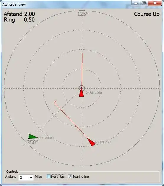 Download web tool or web app OpenCPN AIS radar view plugin to run in Linux online