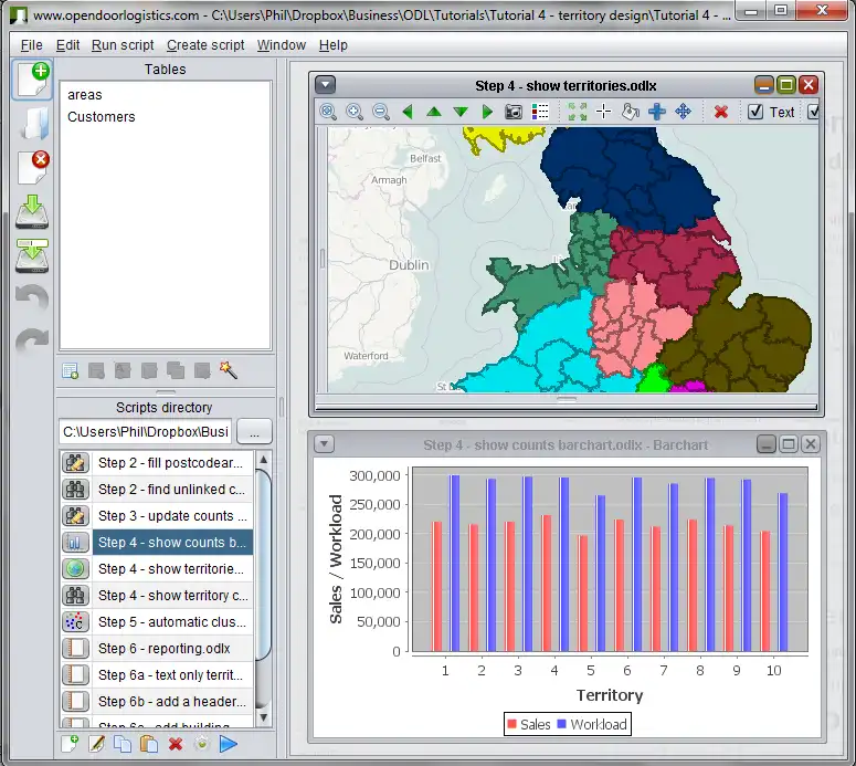 Download web tool or web app Open Door Logistics