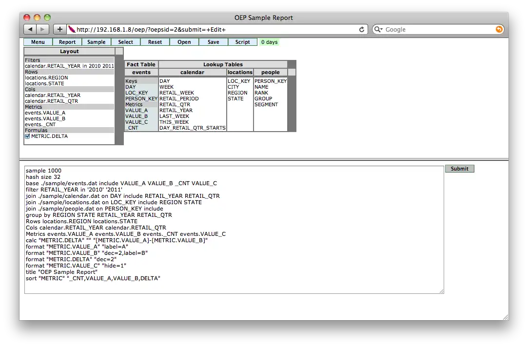 Download web tool or web app Open Extract Processor