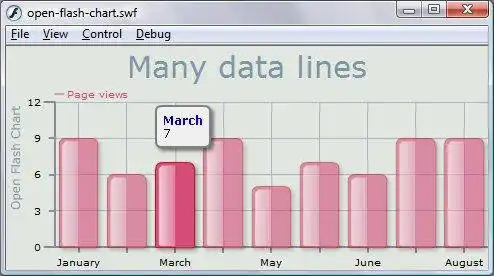 Download web tool or web app Open Flash Chart