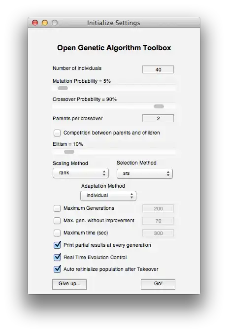 Download web tool or web app Open Genetic Algorithm Toolbox to run in Linux online