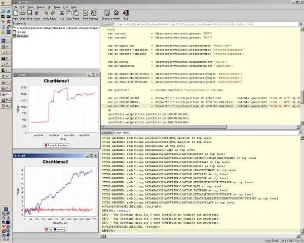 Download web tool or web app Open Java Trading System