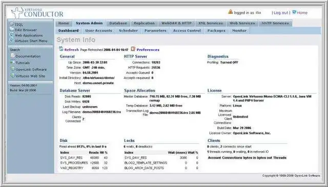 Download web tool or web app OpenLink Virtuoso (Open-Source Edition)