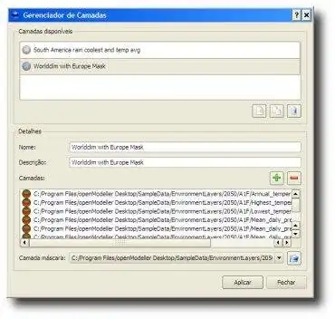 Download web tool or web app openModeller