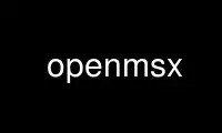 Run openmsx in OnWorks free hosting provider over Ubuntu Online, Fedora Online, Windows online emulator or MAC OS online emulator