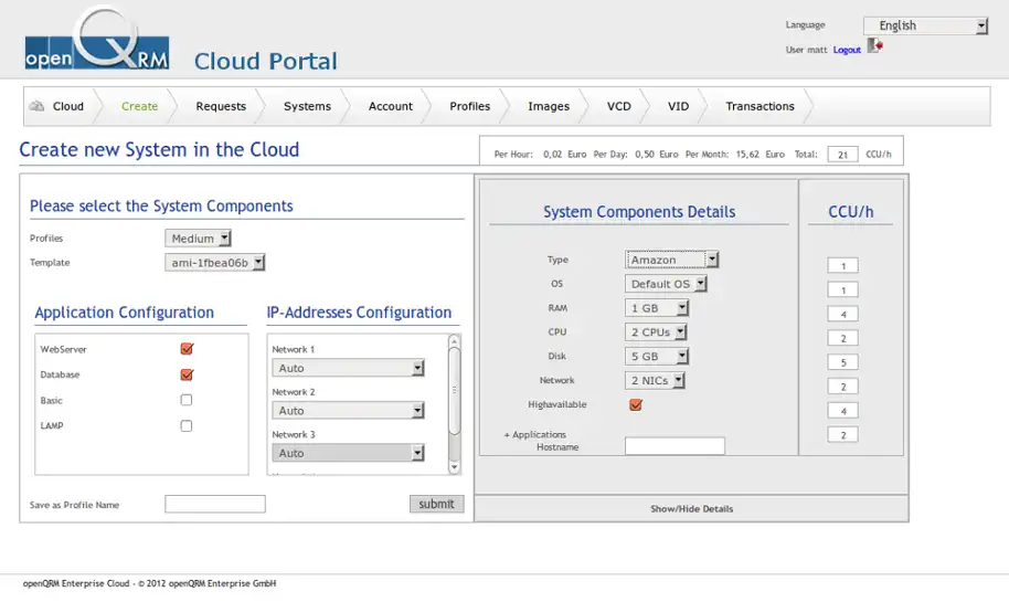 Download web tool or web app openQRM - Cloud Computing Platform