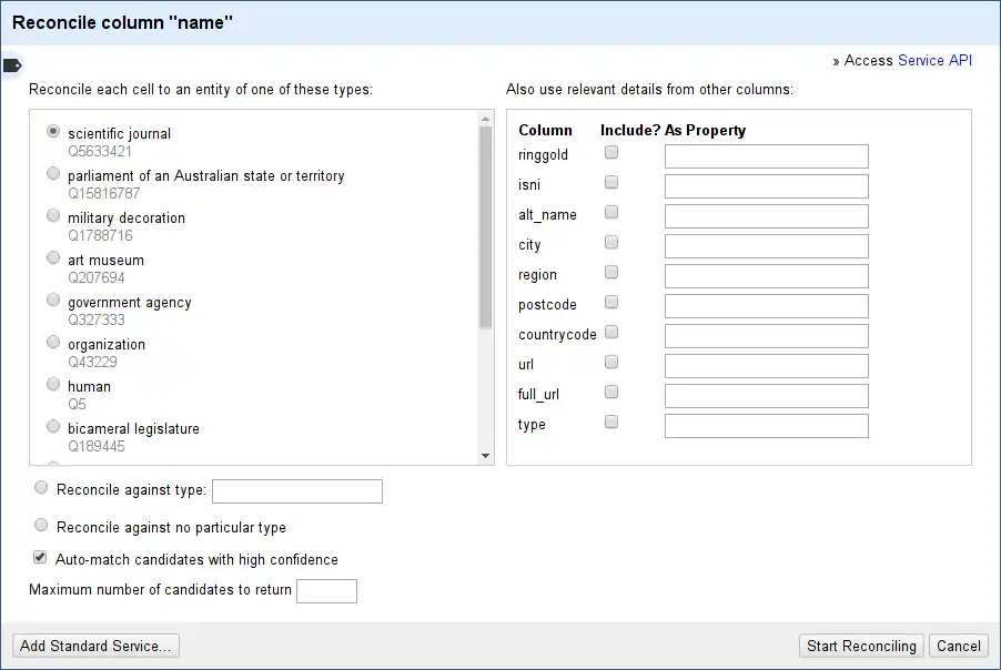 WebツールまたはWebアプリOpenRefineをダウンロードする