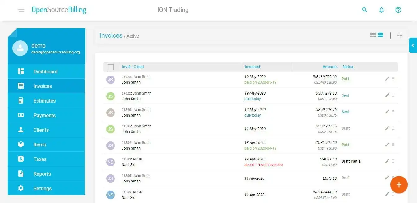 Download web tool or web app OpenSourceBilling