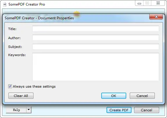 Scarica lo strumento web o l'app web Open Source PDF Creator con VC++